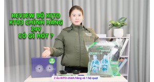 Hướng Dẫn Lắp Đặt Áo Điều Hòa KITO Chính Hãng KT03 24V Pin 30.000mAh